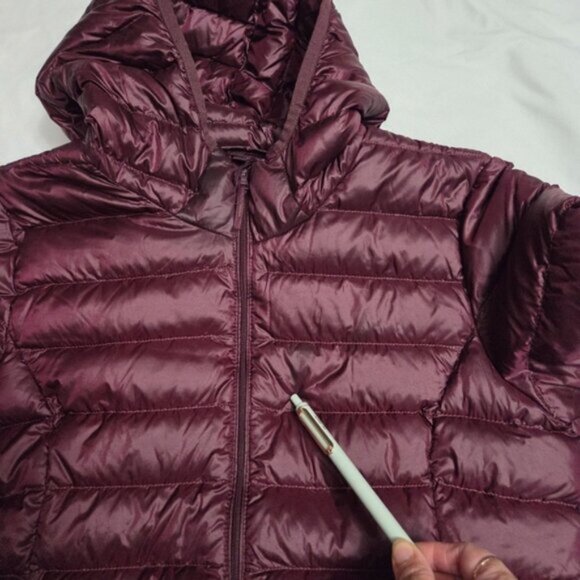 Aritzia Tna Botanie Super Light Packable Down Puffer Coat M - Picture 9 of 13